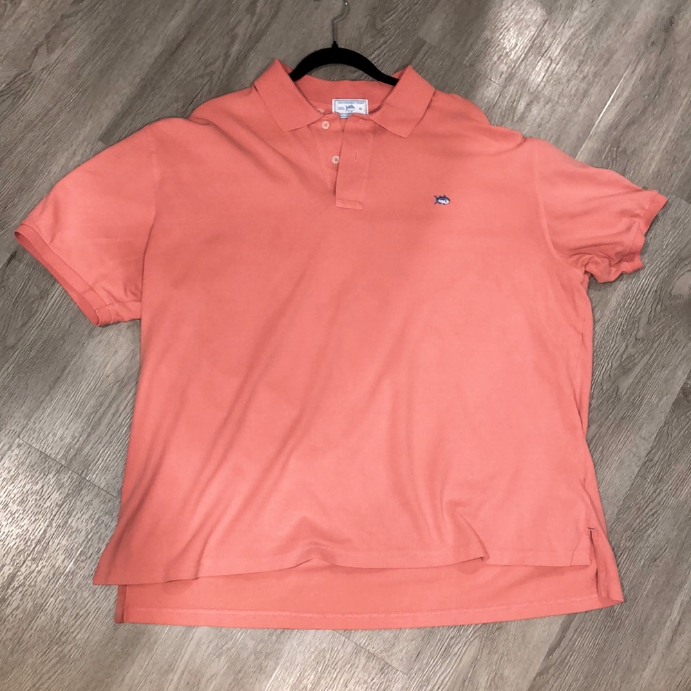Coral Southern Tide Polo XXL